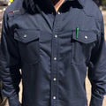 FR Work Shirt Cool Back - Navy Blue