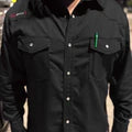 FR Work Shirt Cool Back- black