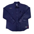 FR Work Shirt Cool Back - Navy Blue