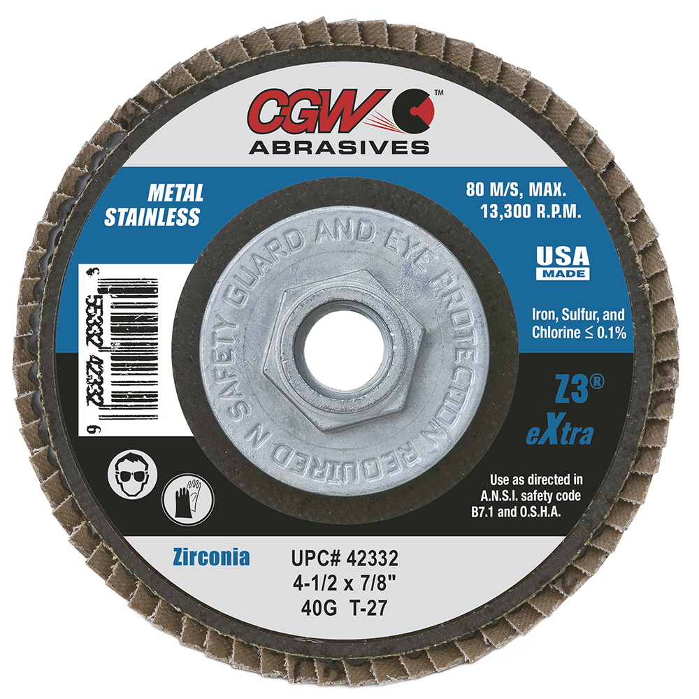 CGW 4-1/2" X 5/8"-11 H/Hub