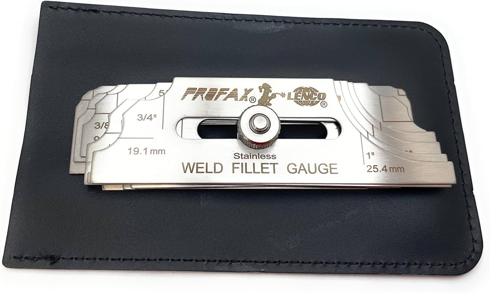 Profax WFG Weld Fillet Gauge | Precision Measurement Tool