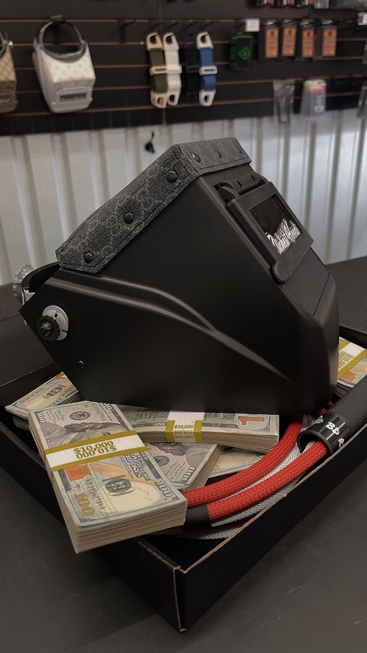 Black Hood W/ Black Gucci