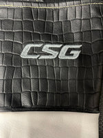 Laramie Black Croc Gloves