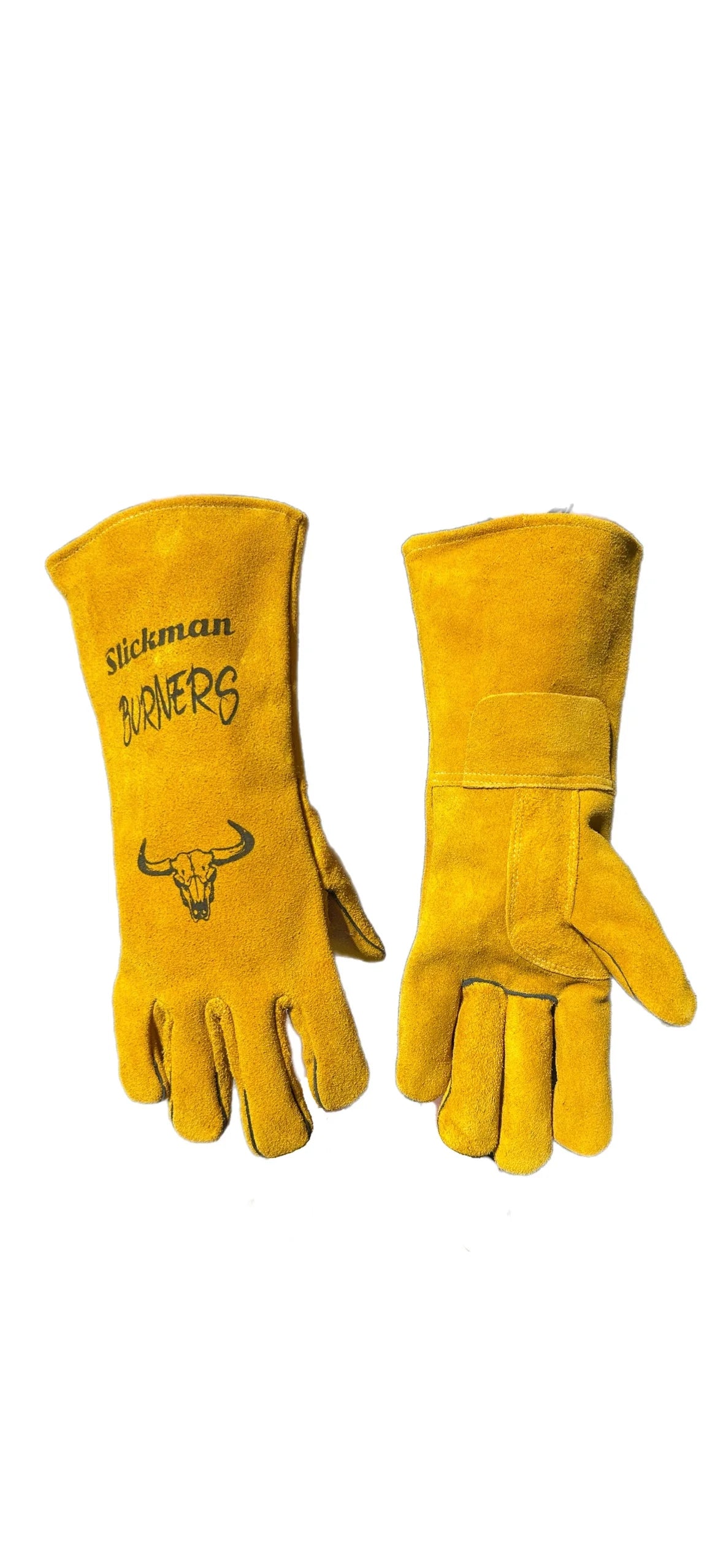 Slickman Burners Stick Welding Water Buffalo Gloves