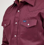 Wrangler Mens Authentic Cowboy Cut® Work Shirt