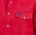 Wrangler Mens Authentic Cowboy Cut® Work Shirt