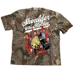 weld Scars Shoulder to the Holder Welder T-shirt Camo